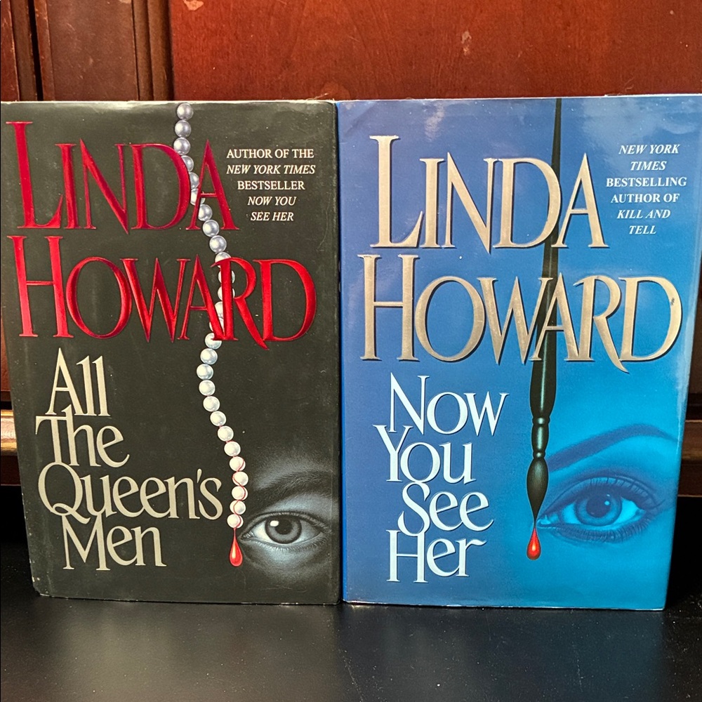Linda Howard two piece hard cover Book Set